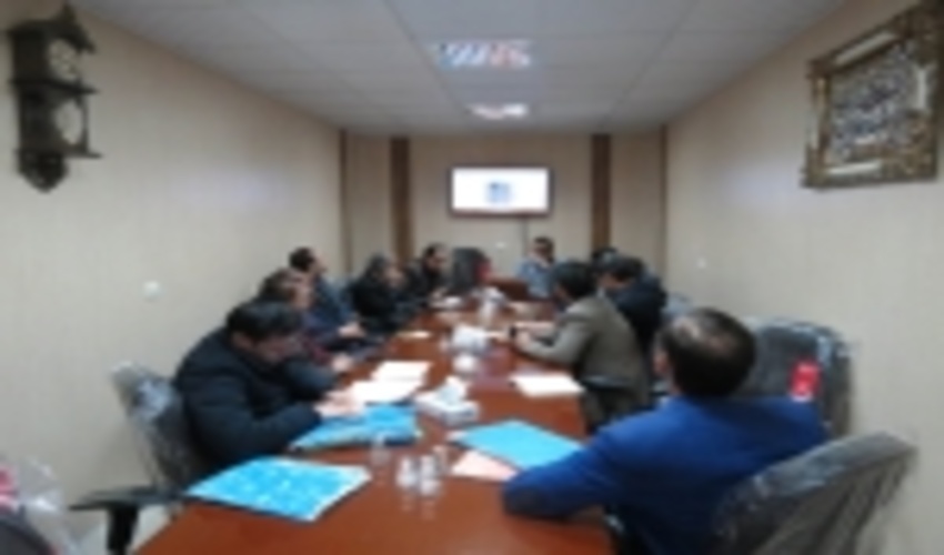 برگزاری جلسه کمیته ممیزی در اداره منابع طبیعی و آبخیزداری شهرستان مهریز