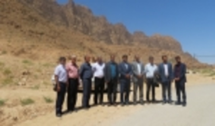 بازديد مديركل پدافند غيرعامل استانداري يزد از پروژه هاي در حال اجراي منابع طبيعي شهرستان بافق 