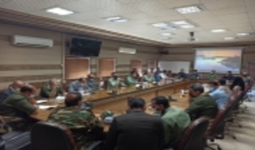 جلسه مشترک یگان حفاظت و اداره حقوقی