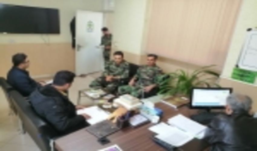 بازدید معاونین و کارشناسان یگان حفاظت سازمان جنگلها، مراتع و آبخیزداری کشور از یگان حفاظت استان یزد