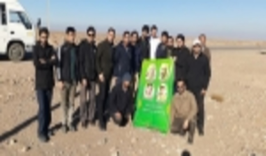 طرح ملی جنگلانه در روستای انارستان از توابع بخش عقدای شهرستان اردکان اجرا گردید.