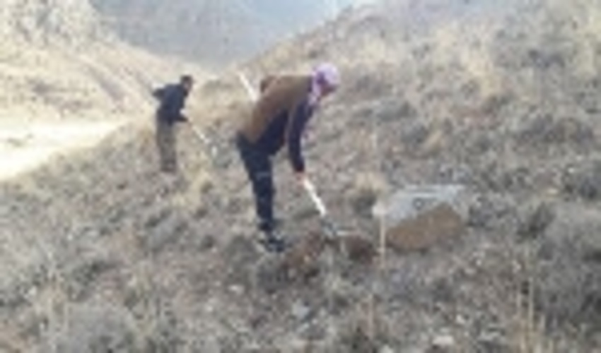 شروع عملیات بیولوژیکی احیا و اصلاح مراتع از محل صندوق توسعه ملی در سال 98 د رشهرستان تفت