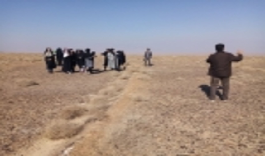 بازدید دانشجویان دانشگاه یزد از عملیات بیولوژیک اجرا شده در  عرصه مراتع شهرستان اشکذر