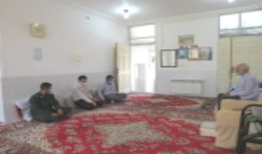 دیدار و تجلیل از خانواده شهداء شهرستان بافق به مناسبت هفته دفاع مقدس