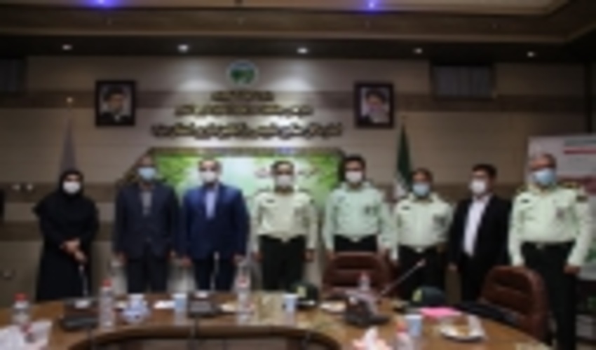 مراسم توديع و معارفه فرمانده يگان حفاظت 