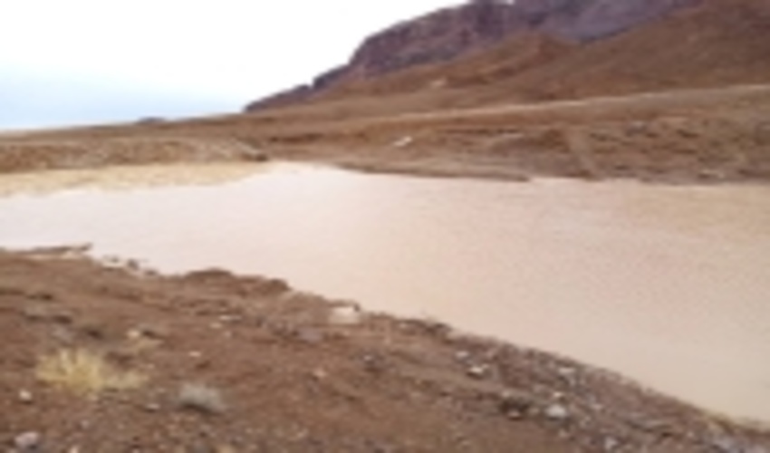 ابگیری پروژه های آبخیزداری شهرستان اشکذر طی بارش اخیر