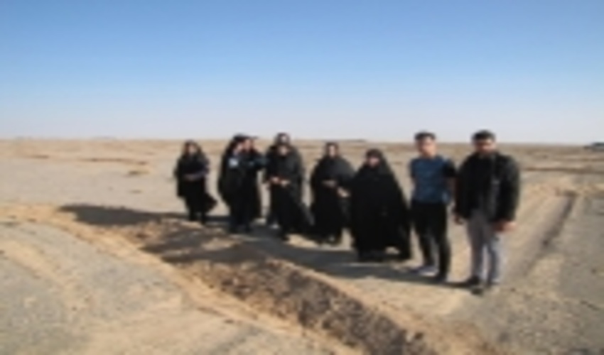 بازدید دانشجویان ازپروژه های اجرایی اداره منابع طبیعی وآبخیزداری شهرستان ابرکوه