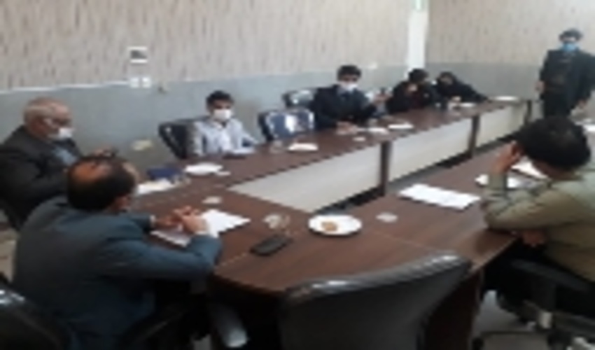 نشست ریاست اداره منابع طبیعی و آبخیزداری با اصحاب رسانه شهرستان تفت
