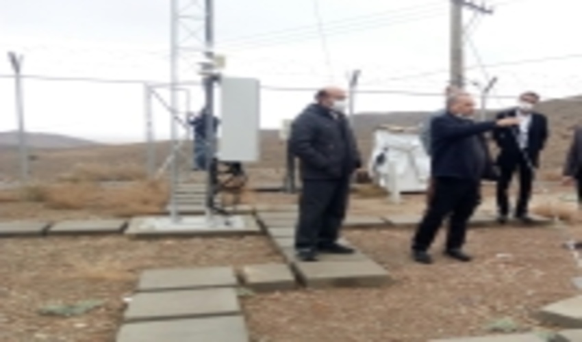 بازدید معاون دفتر ابخیزداری و حفاظت خاک سازمان جنگلها مراتع و ابخیزداری از ایستگاه زوجی طاحونه