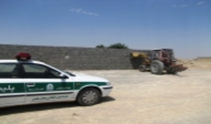 رفع تصرف 517مترمربع ازاراضی ملی درشهرستان ابرکوه