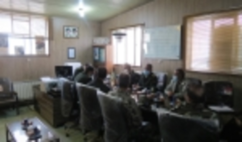 برگزاری جلسه تعامل فرمانده یگان حفاظت سازمان ملّی زمین و مسکن کشور با یگان های حفاظت دستگاه های اجرایی استان یزد