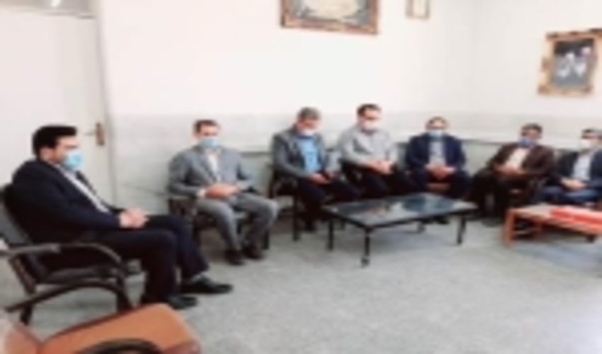 دیدارپرسنل اداره منابع طبیعی وجهادکشاورزی بامقامات قضایی شهرستان به مناسبت هفته قوه قضائیه