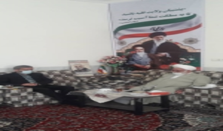 دیدار رئیس اداره منابع طبیعی اشکذر و امام جمعه این شهرستان در آستانه هفته منابع طبیعی