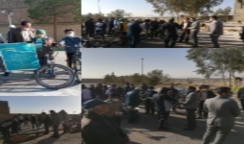 آغاز هفته منابع طبیعی ، تجدید میقاق با آرمانهای  شهدای گمنام شهرستان مهریز 