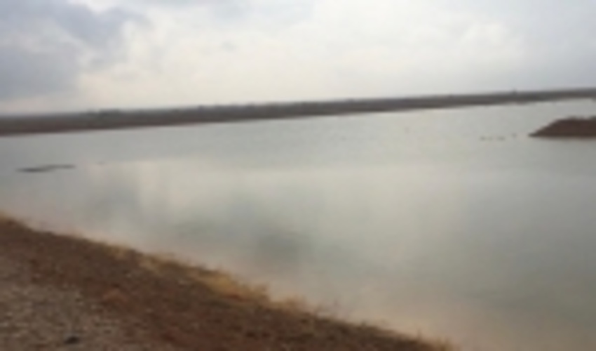 بارش اولین باران رحمت الهی در پاییز امسال و آبگیری برخی از بندهای خاکی احداث شده در سطح شهرستان مهریز