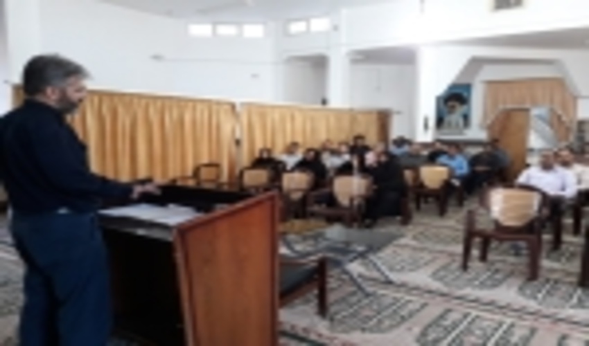 برگزاری دوره آموزشی اطفاء حریق در شهرستان ابرکوه