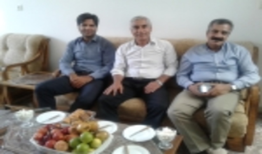 دیدار همکاران اداره منابع طبیعی و آبخیزداری شهرستان اردکان با خانواده آزادگان