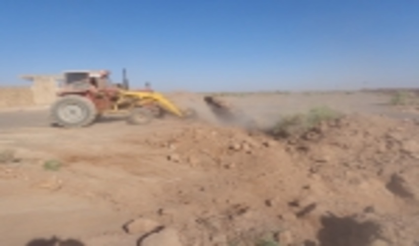 رفع تصرف  7300 متر مربع از اراضی ملی در شهرستان اردکان 