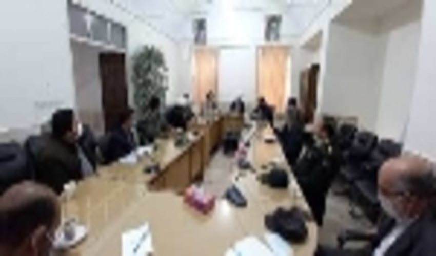 دیدار نماینده ولی فقیه اداره کل منابع طبیعی و آبخیزداری استان یزد با امام جمعه بخش گاریزات شهرستان تفت