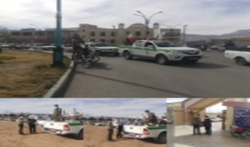  توزیع نهال به مناسبت ایام الله دهه فجر در شهرستان مهریز 