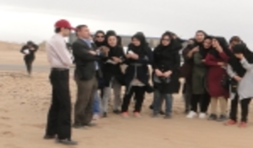 بازدید دانشجویان شهر کرد از عصه منابع طبیعی اشکذر