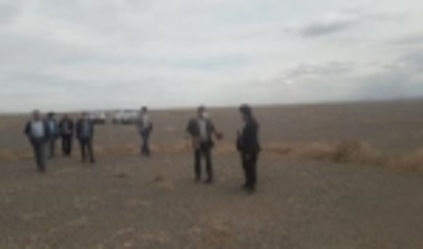 بازدید مدیرکل دفترامورمراتع سازمان جنگلها،مراتع وآبخیزداری کشورازپروژه های  حوزه غرب شهرستان ابرکوه