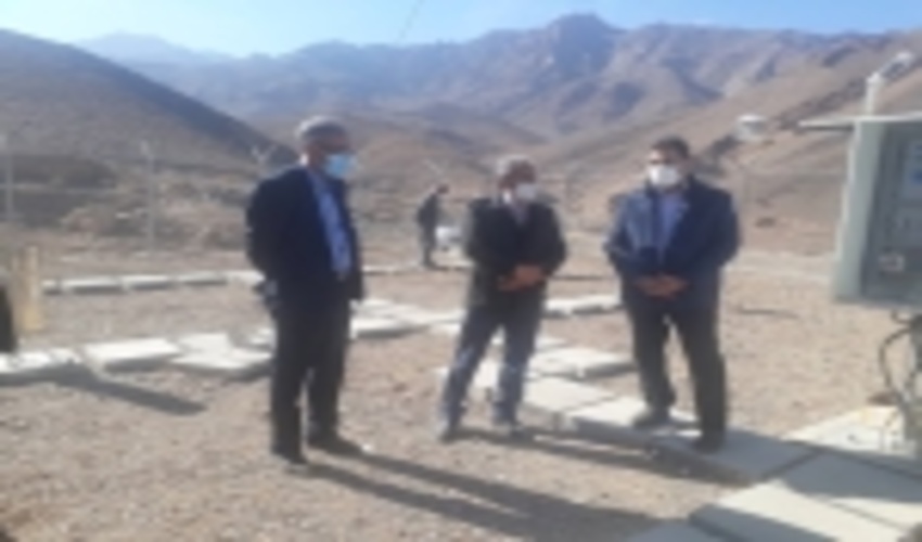 بازدید مدیر کل اداره هواشناسی استان یزد از ایستگاه هواشناسی طاحونه