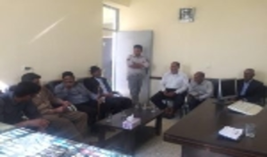 تشکیل جلسه رسیدگی به مشکلات دامداران منطقه نصر آباد شهرستان تفت 