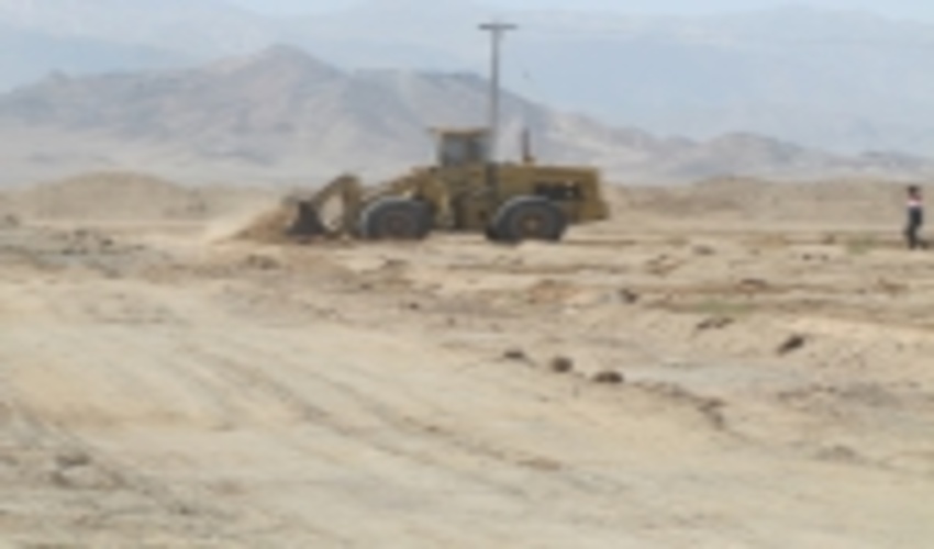 رفع تصرف از اراضی ملی  منطقه چاهگیربخش بهمن شهرستان ابرکوه