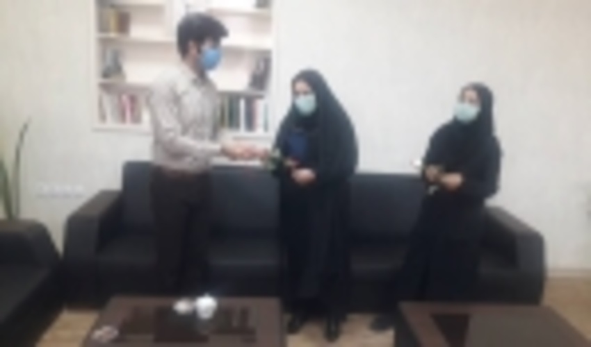 تجلیل از بانوان به مناسبت ولادت حضرت زهرا ( س) در اداره منابع طبیعی و آبخیزداری شهرستان اردکان 