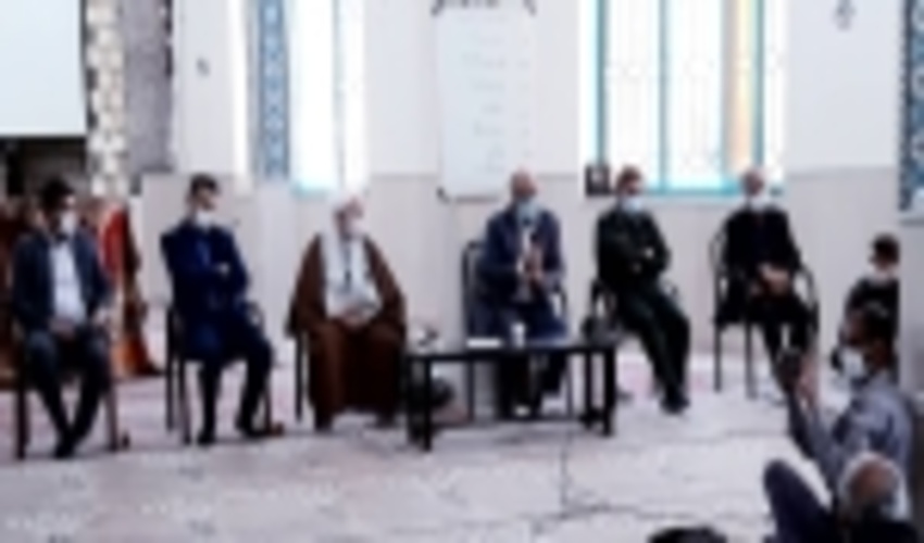 حضور رئیس اداره منابع طبیعی اشکذر در نشست پرسش و پاسخ مسئولین به مناسبت دهه فجر