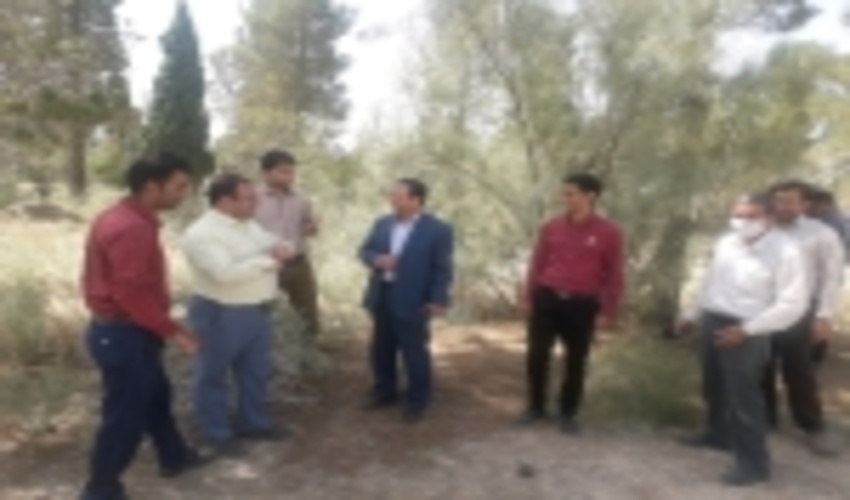 کارشناس بحران فرمانداری و  بخشدار بهمن از محل مانور اطفا حریق در شهرستان  ابرکوه بازدید نمودند.