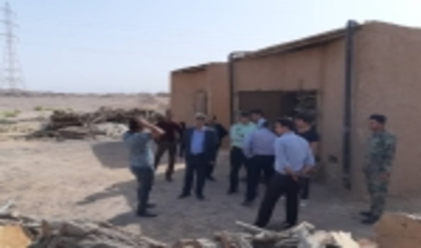 بازدید فرمانده یگان حفاظت اداره کل منابع طبیعی از کوره های غیر مجاز اشکذر