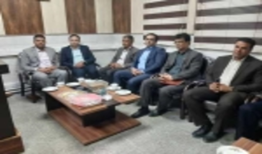 دیداررئیس منابع طبیعی وآبخیزداری شهرستان خاتم بادادستان شهرستان به مناسبت هفته قوه قضائیه