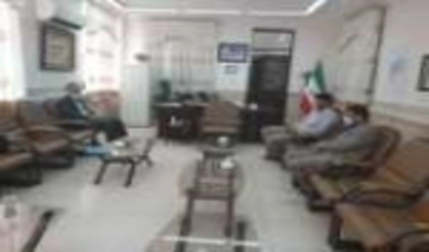 دیدار مدیر کل منابع طبیعی و آبخیزداری استان با فرماندارشهرستان بهاباد 