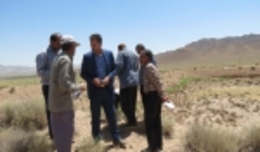 برگزاري دوره آموزشي پيشگيري و اطفاء حريق با حضور جوامع محلي روستاي دولت آباد شهرستان بافق