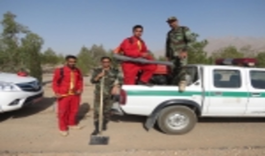 اجرای مانورآزمایشی اطفاء حریق توسط یگان حفاظت منابع طبیعی و آبخیزداری شهرستان مهریز