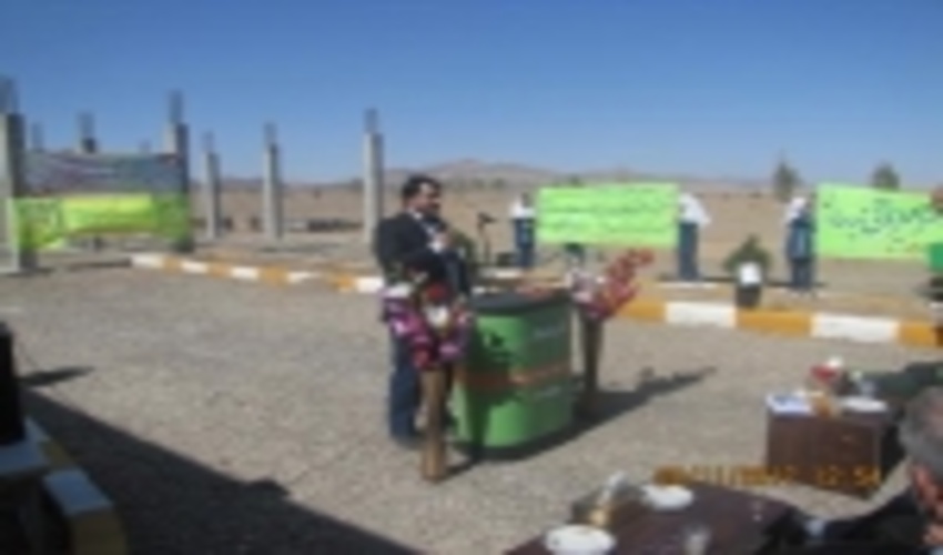 برگزاری مراسم گرامیداشت هفته منابع طبیعی و روز ملی درختکاری در شهرستان بهاباد