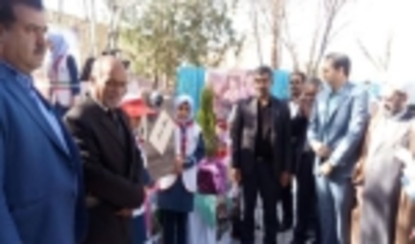 برگزاری مراسم زنگ سبزدرشهرستان خاتم