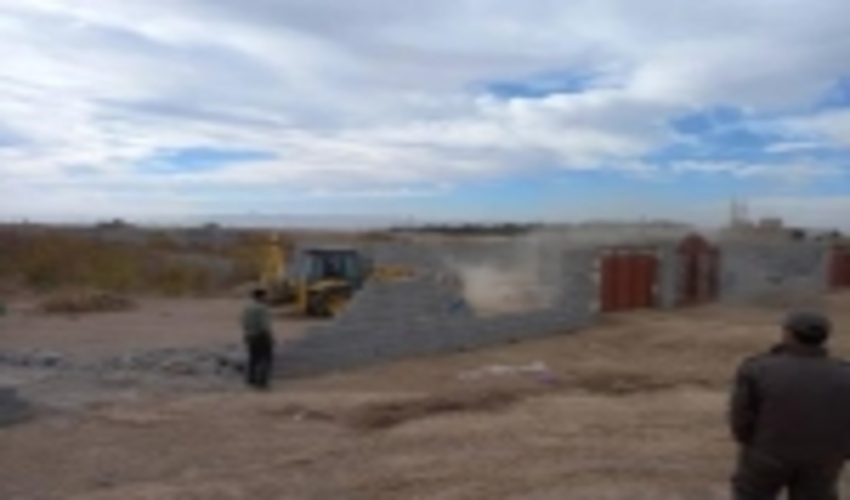 رفع تصرف 3677مترمربع از اراضی ملی درشهرستان ابرکوه