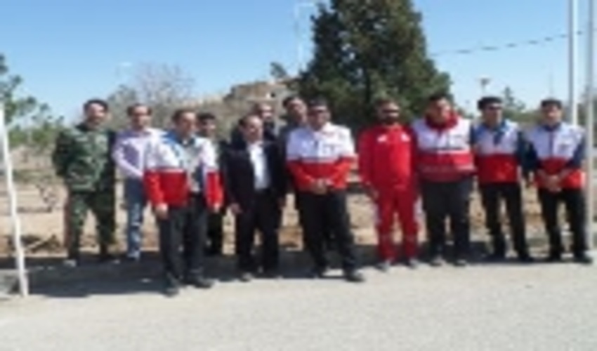 روز درختکاری با جمعیت هلال احمر شهرستان تفت