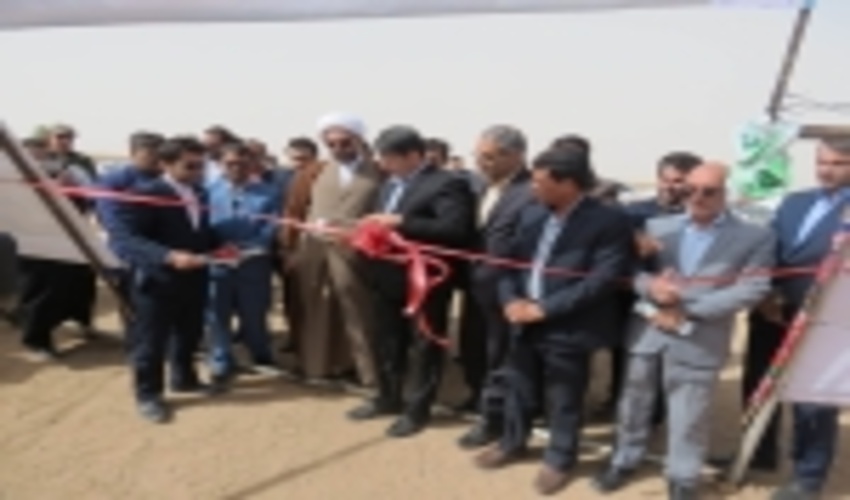  پروژه بندخاکی ارنان افتتاح شد