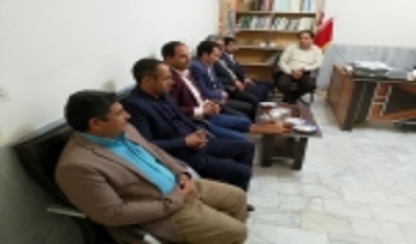 دیدار اعضای هیات مدیره  شرکت تعاونی وحدت دهیاران مهریز و تعدادی از دهیاران و شوراهای اسلامی روستاها از اذاره منابع طبیعی و آبخیزداری شهرستان مهریز