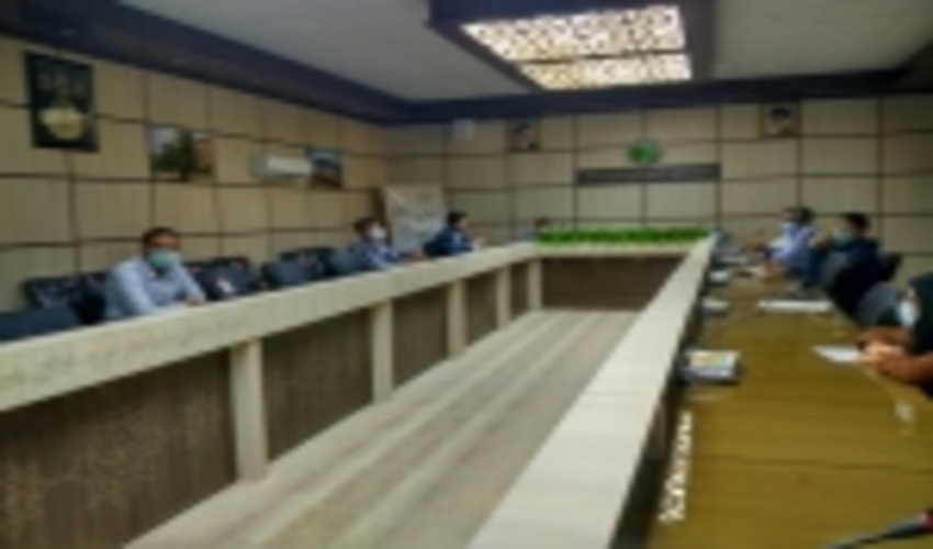 برگزاری جلسه اداری جهت ارائه عملکرد و اقدامات سال 1399 در اداره منابع طبیعی و آبخیزداری شهرستان اردکان