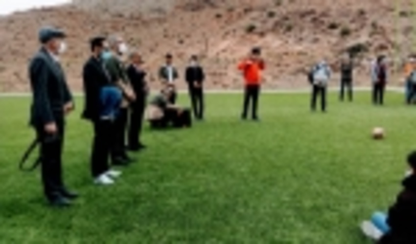 پویش بذر کاری در روستای زربند بخش خضراباد