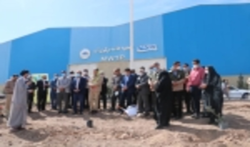 برگزاری جشن روز درختکاری توسط مسئولین در مجتمع صنعتی چادرملو شهرستان اردکان