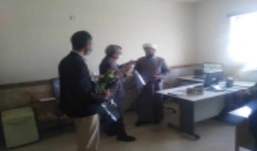 دیدار رئیس اداره منابع طبیعی و ابخیزداری اشکذر با فرمانده  ناحیه مقاومت بسیج سپاه شهرستان در هفته منابع طبیعی