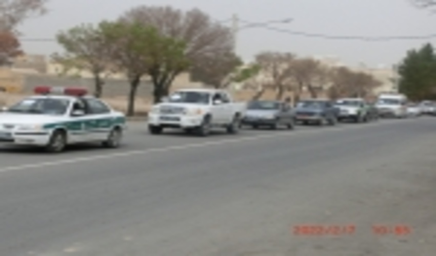 برگزاری رژه خودرویی به مناسبت سومین روز از هفته منابع طبیعی