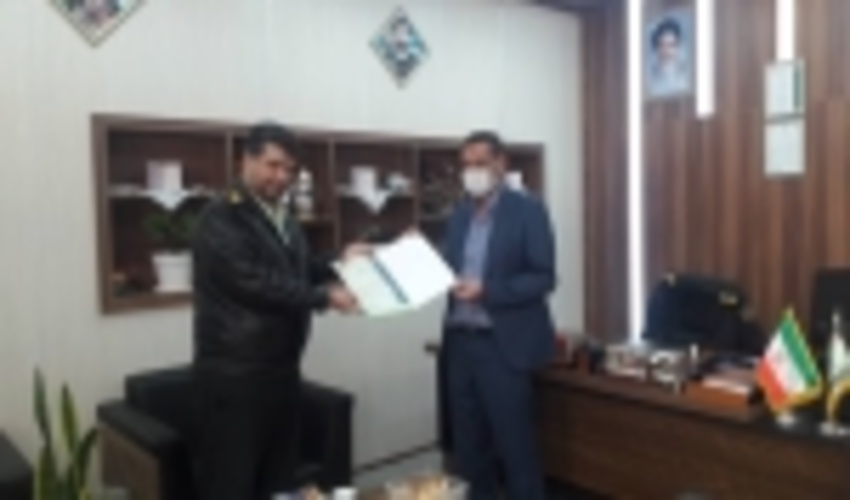 دیدار با فرماندهی نیروی انتظامی شهرستان اردکان در چهارمین روز از هفته منابع طبیعی