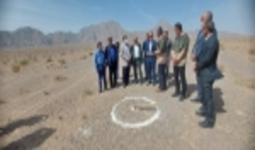 مراسم کلنگ زنی بند خاکی به مناسبت هفته منابع طبیعی در شهرستان اردکان 